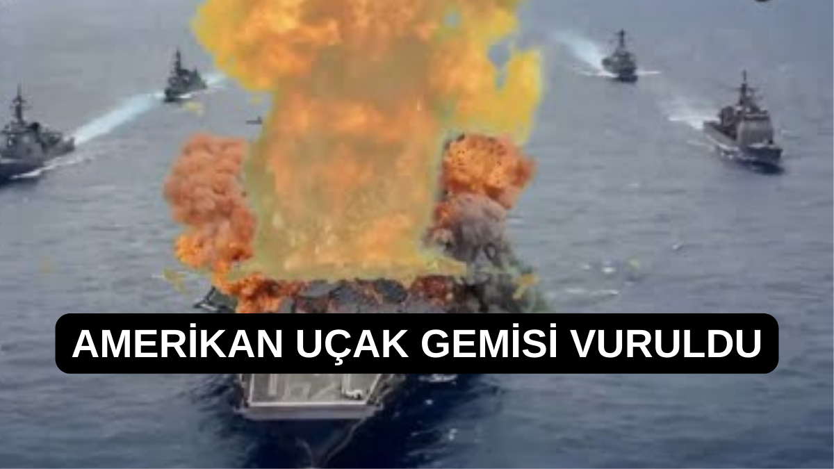 AMERİKAN UÇAK GEMİSİ VURULDU