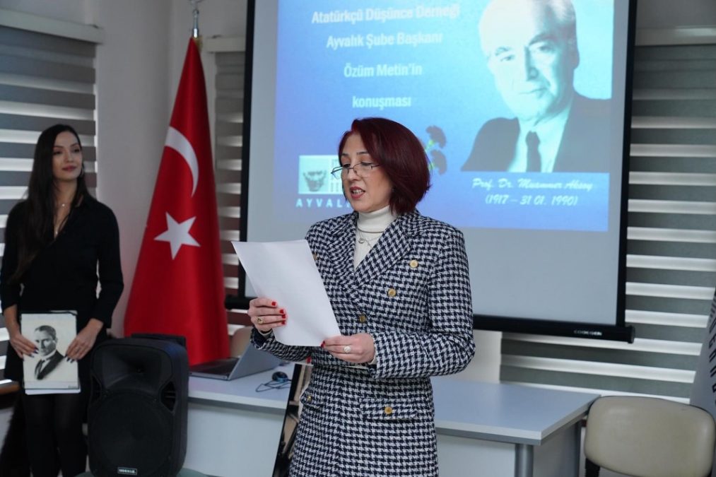 0 ADD Ayvalık Şube Başkanı Metin Özüm