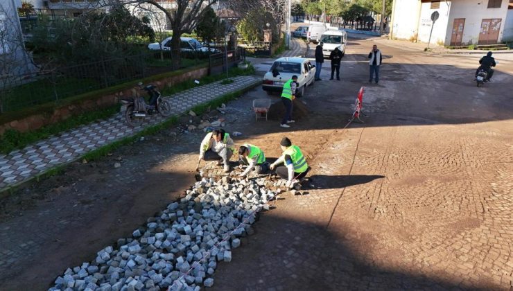 Ayvalık Belediyesi Yol Bakım ve Onarım Seferberliği Başlattı