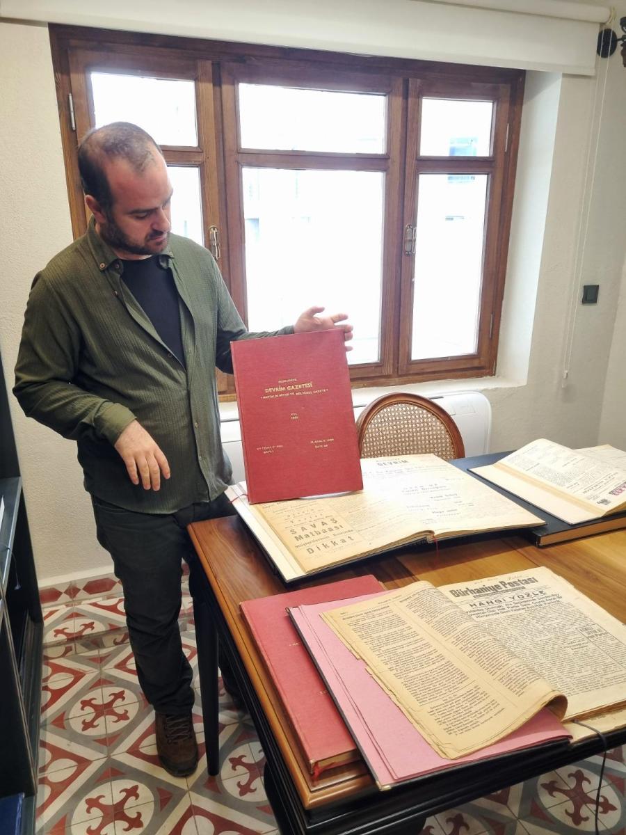 07-4 Burhaniye Kent Arşivi'ne Ayvalık Alan Başkanlığı Ziyareti