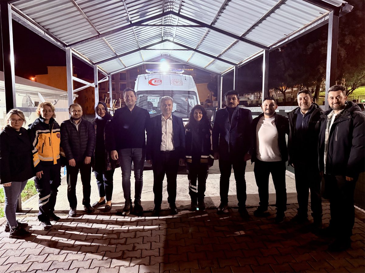 1-16 Mustafa Canbey’den 112’ye Sahur Ziyareti