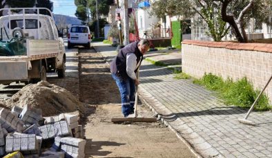 Burhaniye Belediyesi Fen İşleri Çalışmalarına Hız Verdi