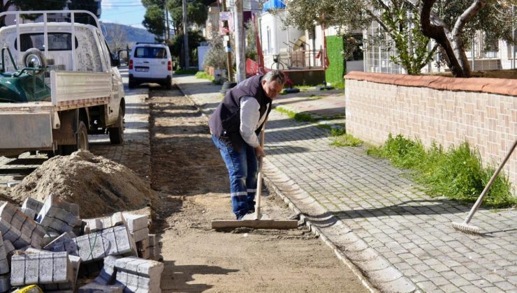 Burhaniye Belediyesi Fen İşleri Çalışmalarına Hız Verdi