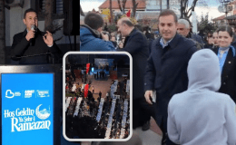 Ahmet Akın İvrindi’de İftardaydı