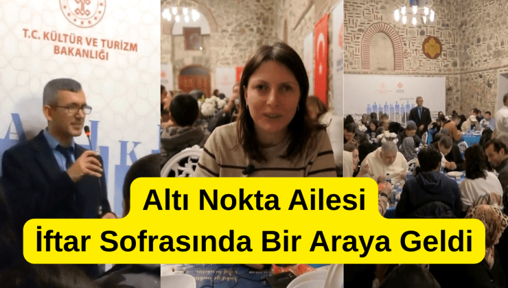Altı Nokta Körler Derneği Balıkesir Şubesi İftarda Buluştu