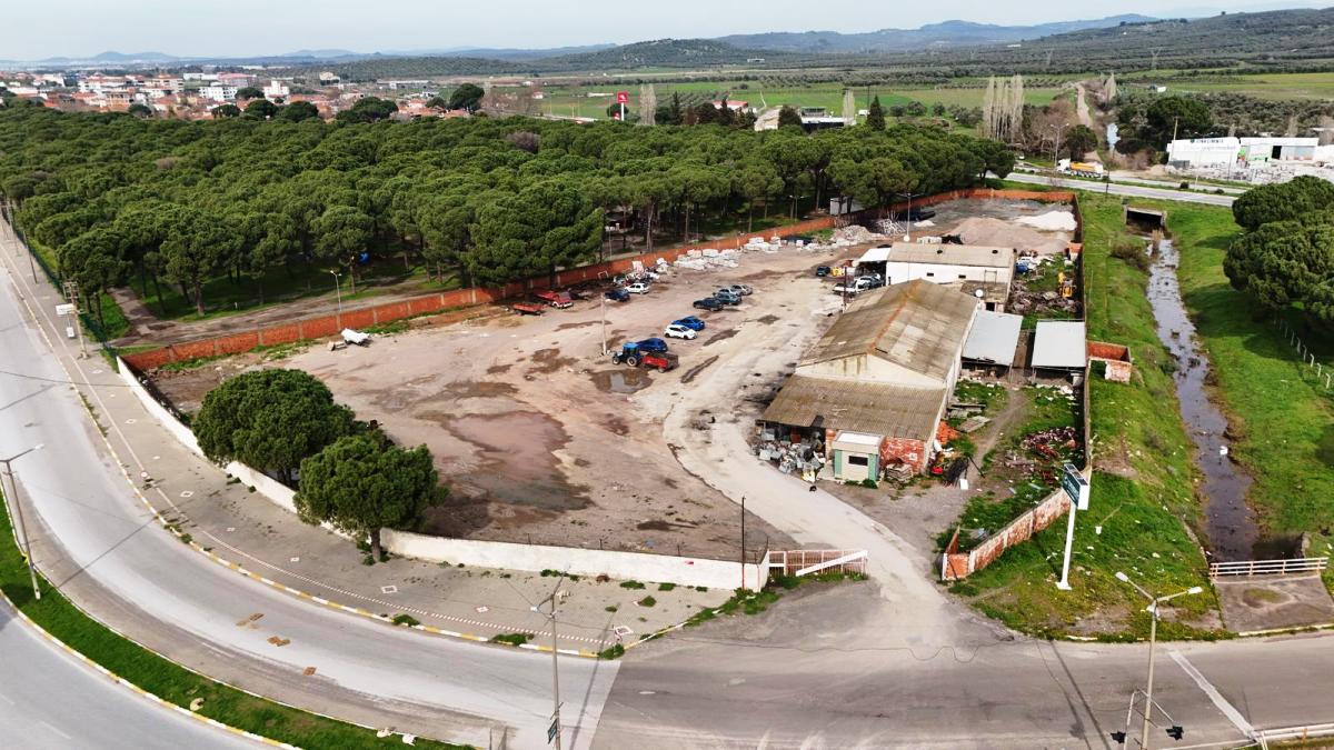 Asfalt-plenti-yapilacak-alan Ayvalık Belediyesi Asfalt Plent Tesisi ile Dev Yatırım Yapıyor!