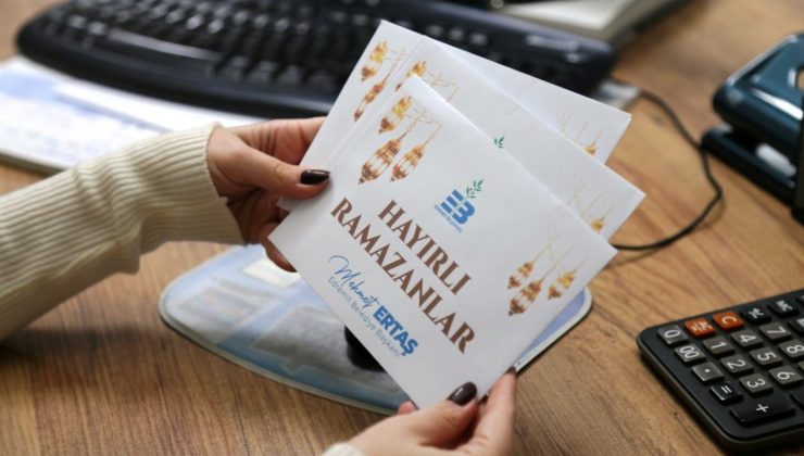 Edremit Belediyesi Ramazan’da alışveriş kartı dağıtıyor