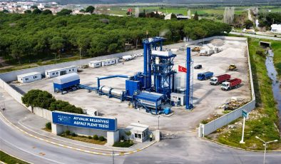 Ayvalık Belediyesi Asfalt Plent Tesisi ile Dev Yatırım Yapıyor!