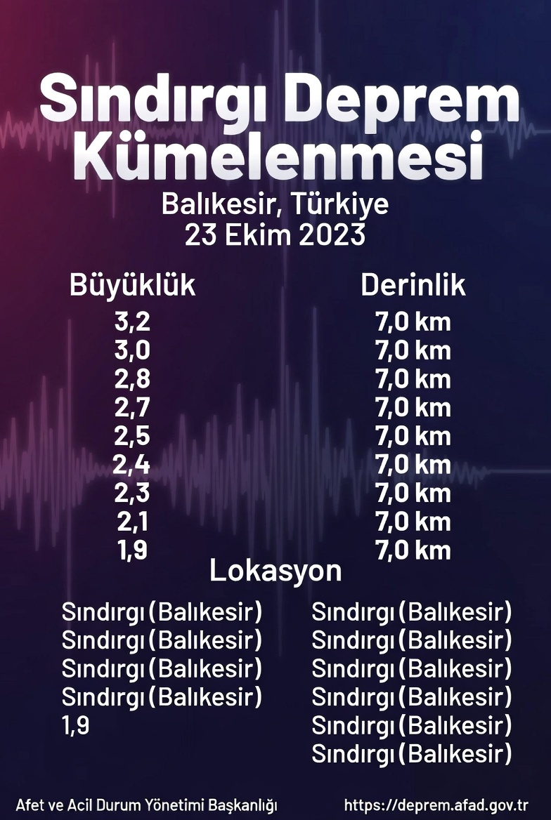 Sındırgı Deprem Fırtınası Ne Anlama Geliyor?