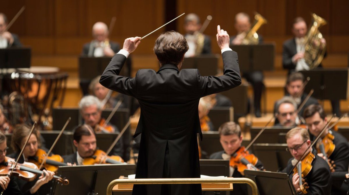 orkestra_sefi Gerçek Liderlik Sırrı: Sırtını Dönen Şef ve Müziğin Ruhu