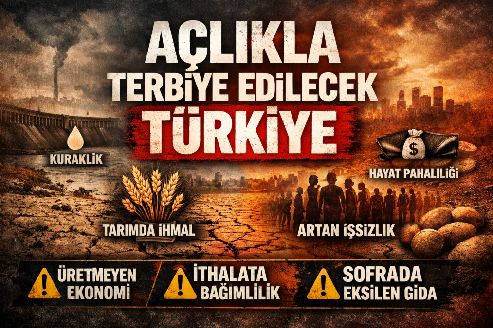 Türkiye kıtlıkla karşı karşıya