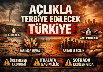 Türkiye kıtlıkla karşı karşıya