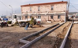 Cunda’da Büyük Değişim: Meydan ve Yol Düzenlemesi Başladı