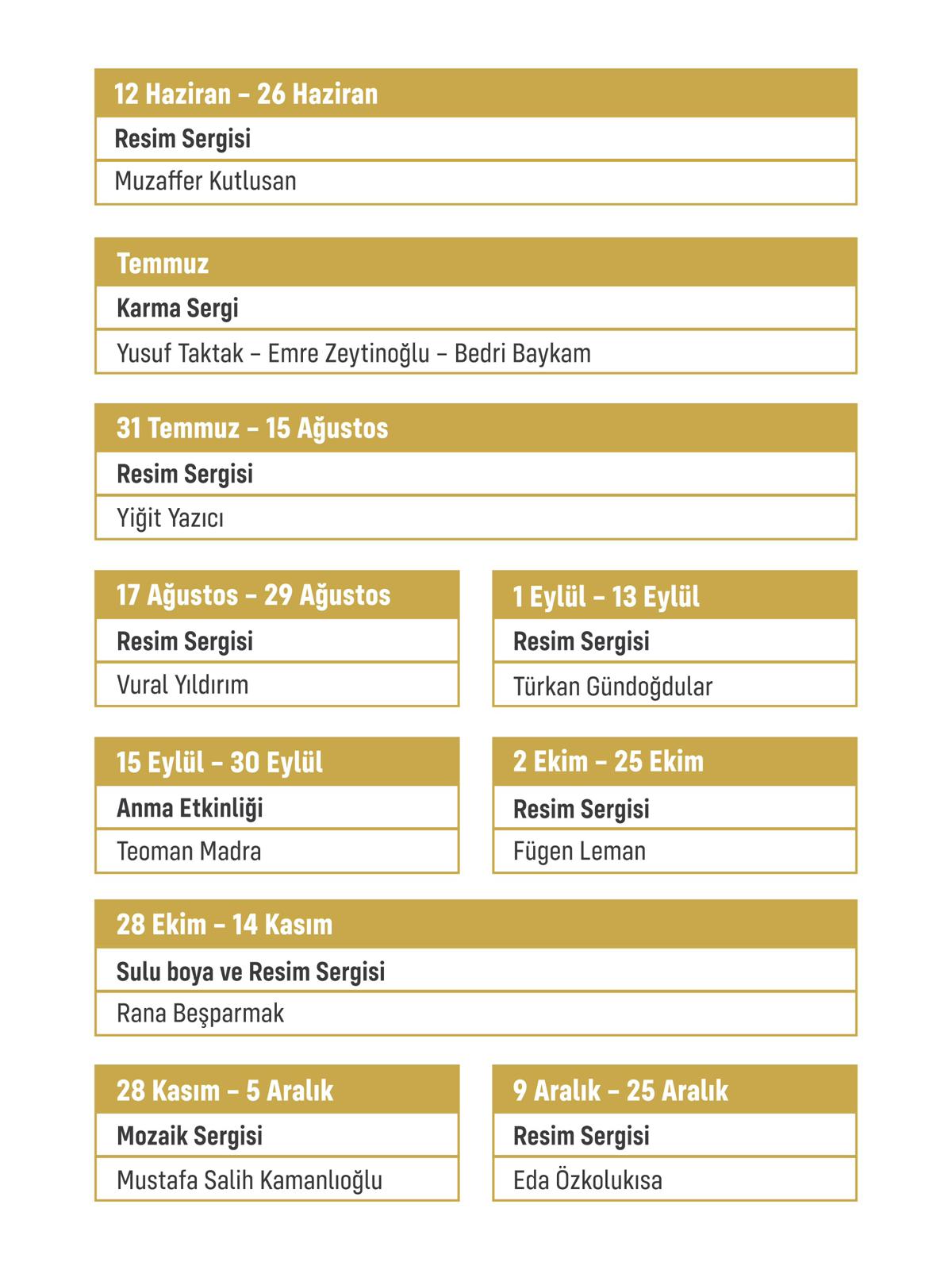 09 Ayvalık 2026 Etkinlik Takvimi Açıklandı