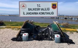 Ayvalık’ta Havadan Darbe! İHA Destekli Operasyonda 38 Göçmen Yakalandı