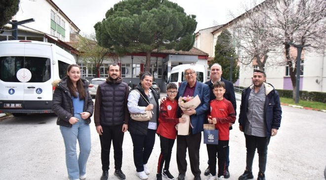 Altıeylül’de Efsane Buluşma: Genç Sporcular Devlerle Bir Arada