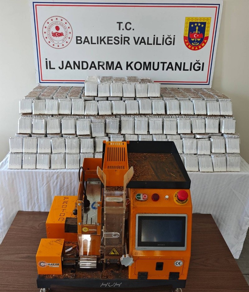 1-4 Balıkesir'de Milyonluk Vurgun! Jandarma'dan KOM Darbesi
