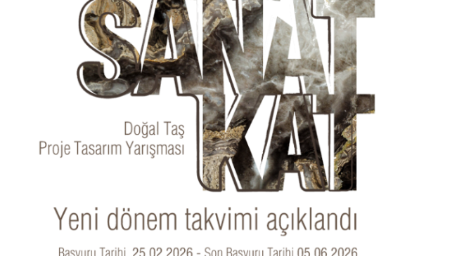 AMORF Doğal Taş Tasarım Yarışması Başvuruları Başladı