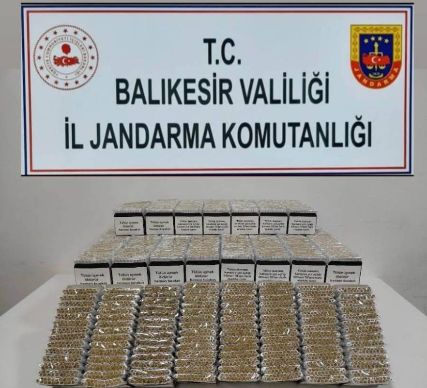 3-3 Balıkesir'de Milyonluk Vurgun! Jandarma'dan KOM Darbesi