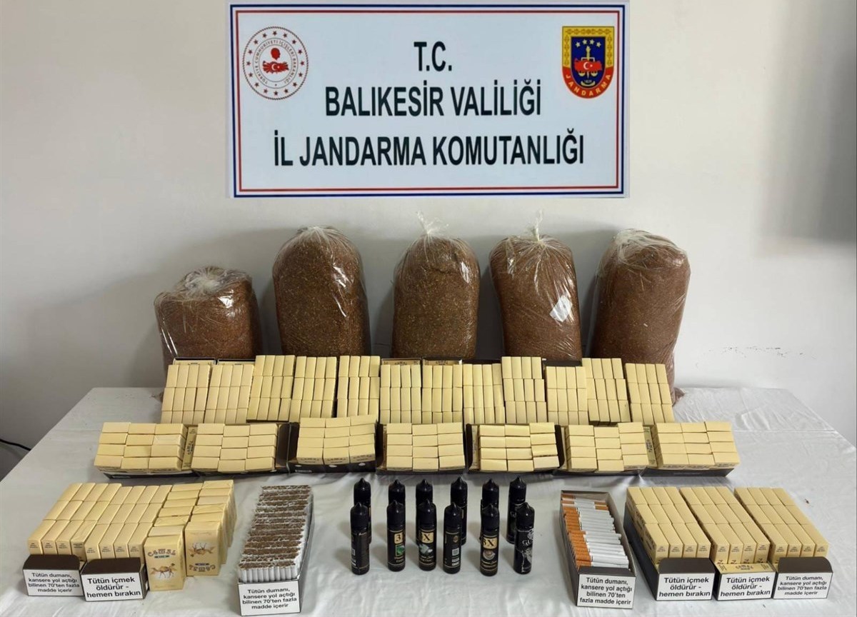 4-1 Balıkesir'de Milyonluk Vurgun! Jandarma'dan KOM Darbesi