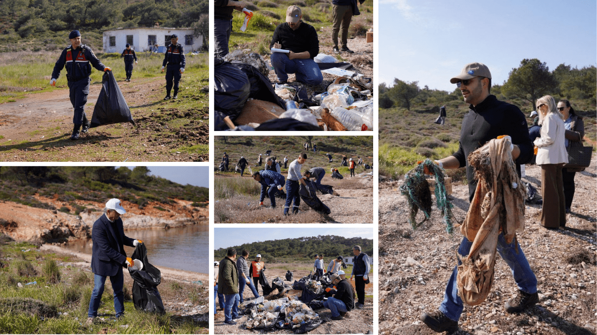 Cevre-gonullusu-1 Ayvalık Adaları Temizlik Seferberliği: "İzmariti Cebime Atın"