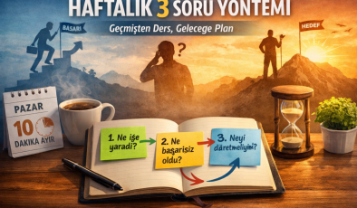 Yeni Yılı Beklemeyin: Haftalık 3 Soru Yöntemi