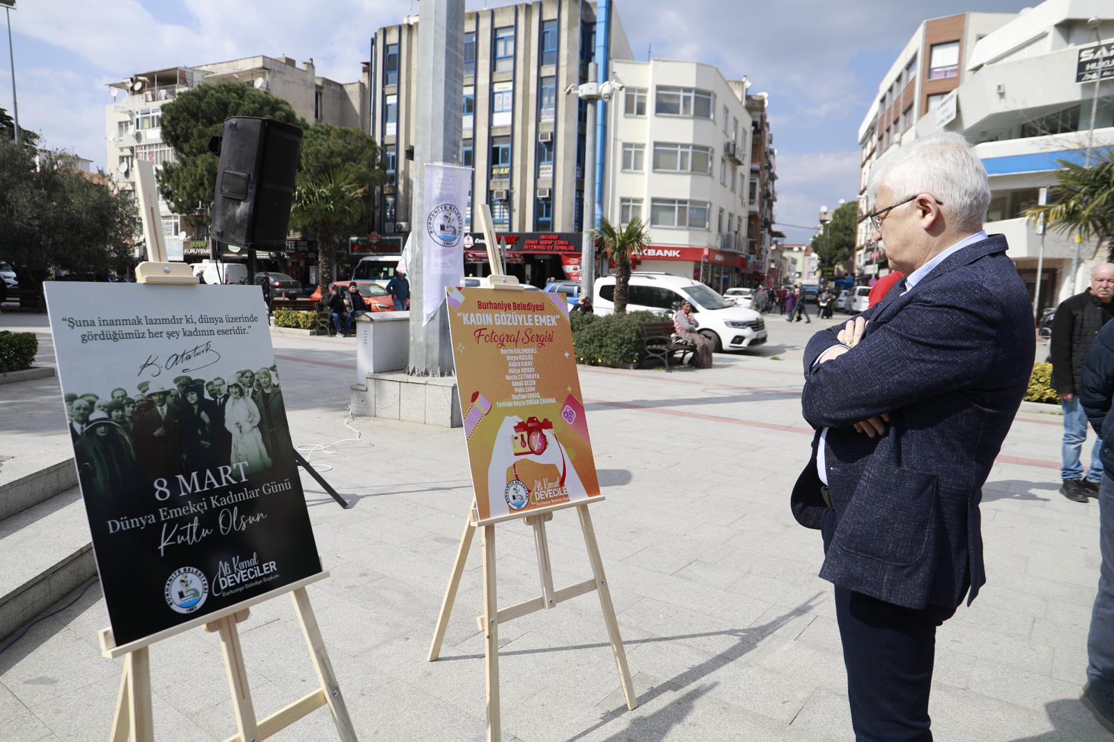 KADIN-GOZUYLE-EMEK-13 Burhaniye'de "Kadın Gözüyle Emek" Sergisi Kapılarını Açtı