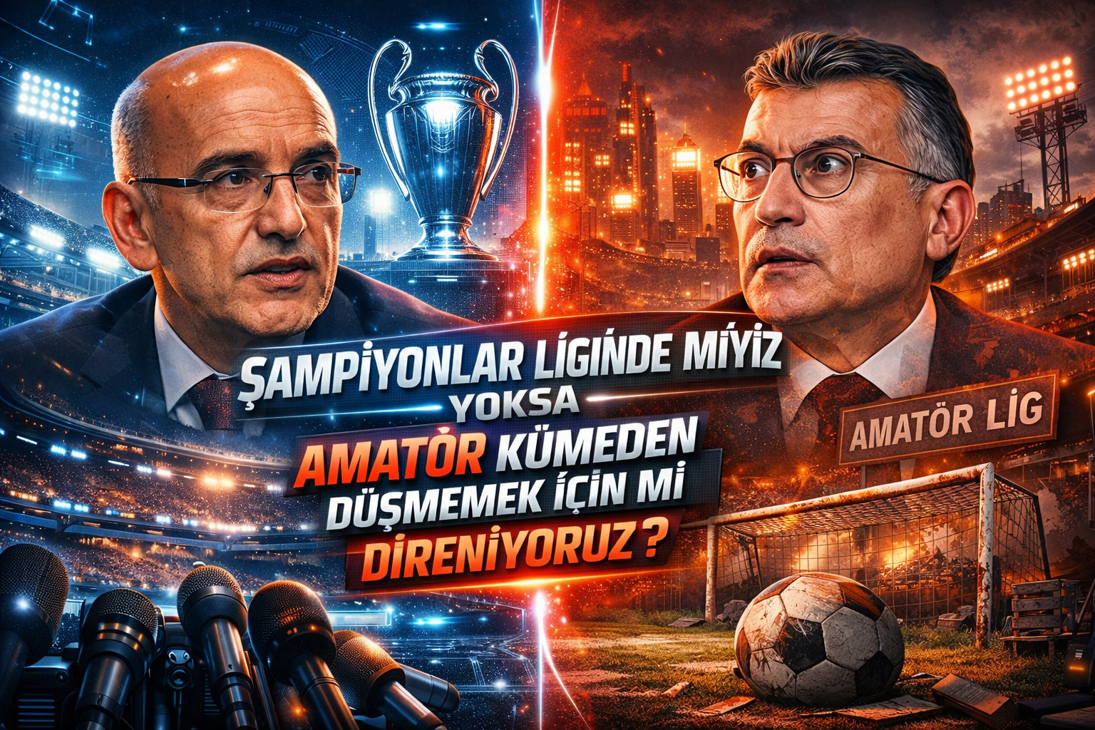 aciklamalar Vatandaş Neye İnanacak? Şampiyonlar Ligi mi Amatör Lig mi