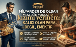Milyarder de Olsan Mesleğin Yoksa Kızımı Vermem: Kalıcı Olan Emektir