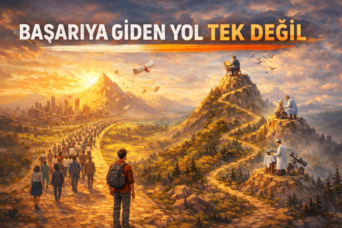 basariya-giden-tek-yol Başarıya Giden Yol Tek Değil: Zirveye Ulaşmanın Sırrı