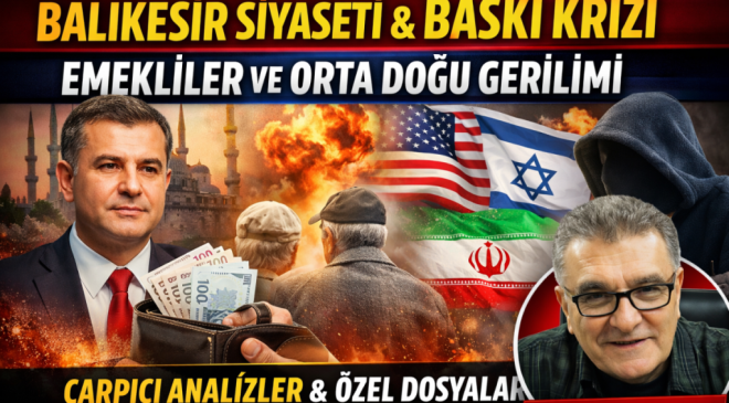 Balıkesir siyaseti ve BASKİ sorunları canlı yayında ele alındı