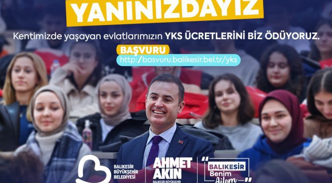 Gençlerin YKS Ücretleri Bu Yıl Da Balıkesir Büyükşehir’den: Ahmet Akın’dan Müjde 🎓