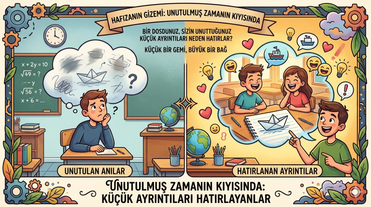 hafiza Birisi neden birdenbire sizin bile unuttuğunuz küçük ayrıntıları hatırlar?