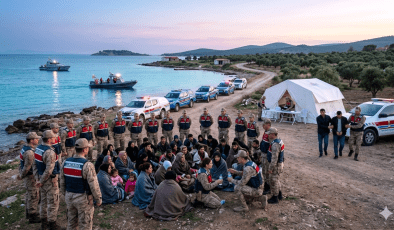 Balıkesir’de Dev Operasyon: Jandarma 61 Düzensiz Göçmeni Yakaladı