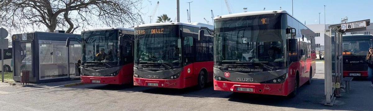 toplu_tasimada_guclu_donusum_5 Bandırma toplu taşıma sisteminde dev değişim: 17 araç dâhil
