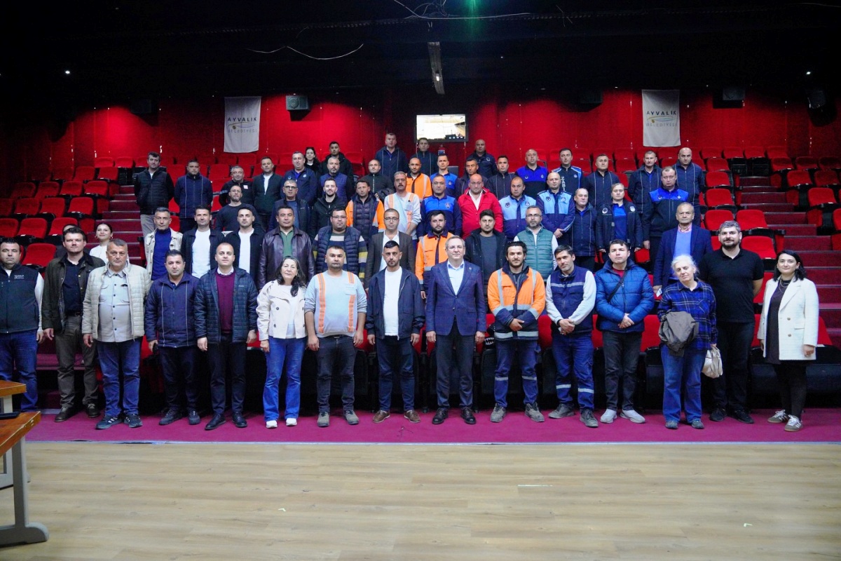 04-2 Ayvalık Atık Getirme Merkezi için eğitim başladı