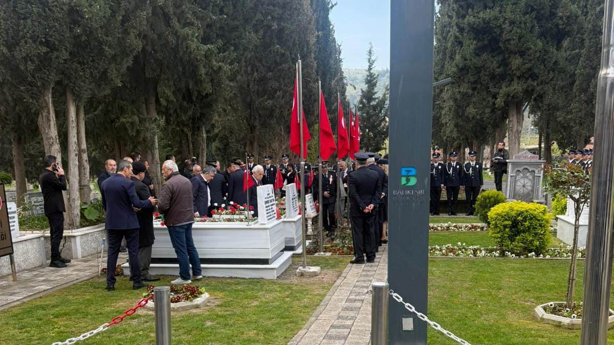 1-25 Polis Teşkilatı 181. yıl: Balıkesir’de anlamlı tören