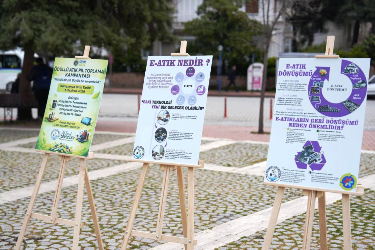 10 Sıfır Atık Günü: Burhaniye’de farkındalık etkinliği