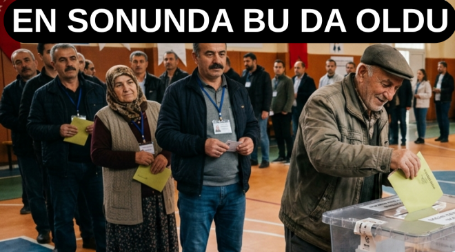 EN SONUNDA BU DA OLDU