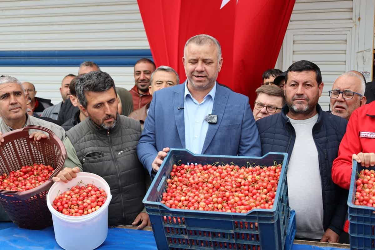 Kiraz-Hasadi-Manisa-8 Son Dakika: 200 Milyon Dolarlık Hedef: Kiraz Hasadı Manisa’da Başladı