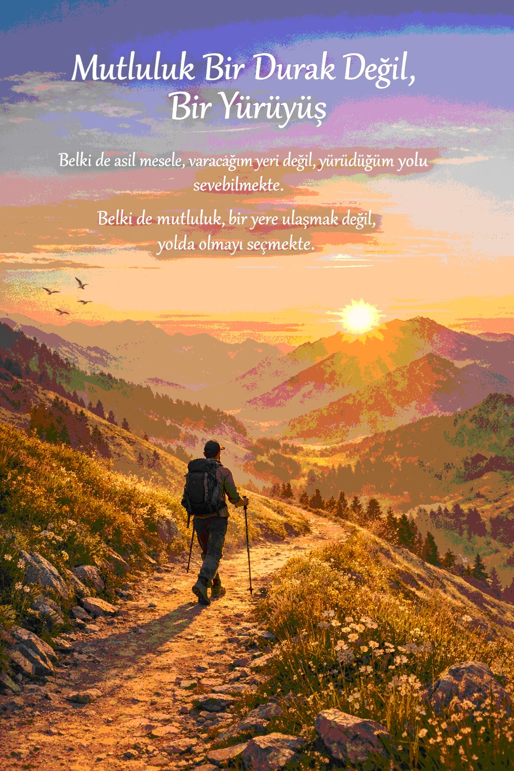 Mutluluk-Yolculugu Mutluluk Yolculuğu: Hedef Değil Süreç Kazandırıyor