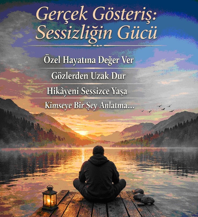 Sessizligin-Gucu Gerçek Gösteriş: Sessizliğin Gücü