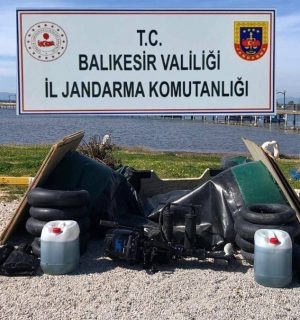Ayvalık’ta Havadan Darbe! İHA Destekli Operasyonda 38 Göçmen Yakalandı