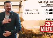 Balıkesir’de Süt Üreticilerine 253 Milyon TL Müjdesi