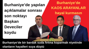 Burhaniye’de Kaos Arayanlara Kötü Haber
