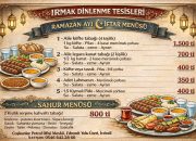 İvrindi Irmak Dinlenme Tesisleri’nde Ramazan Coşkusu: Zengin İftar ve Sahur Menüleri Başladı!